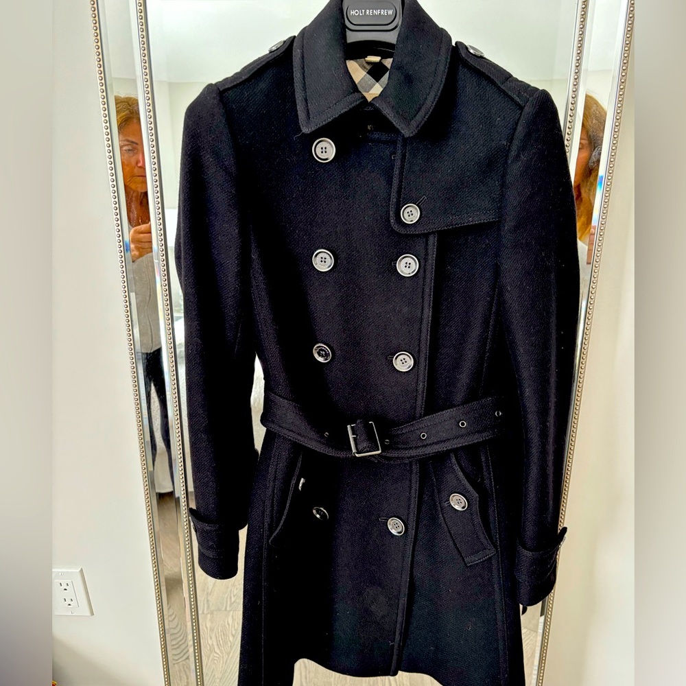 Burberry Britt Double Breasted-Waist Coat